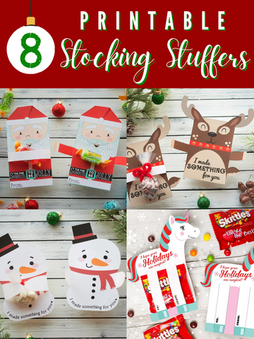 8 Printable Stocking Stuffers