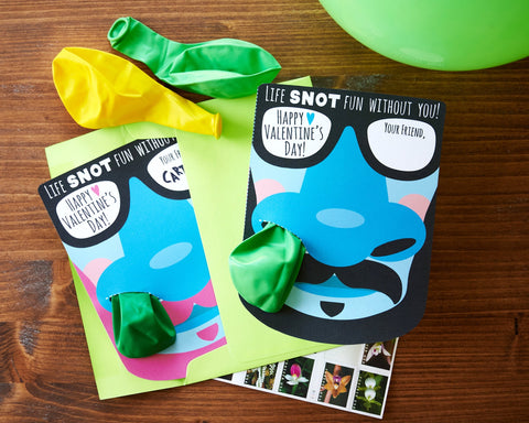 Life snot fun without you valentine's day card
