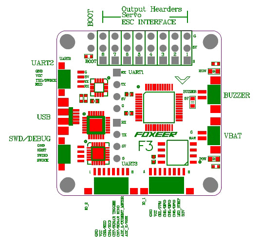 Foxeer SP Racing F3 Flight Controller