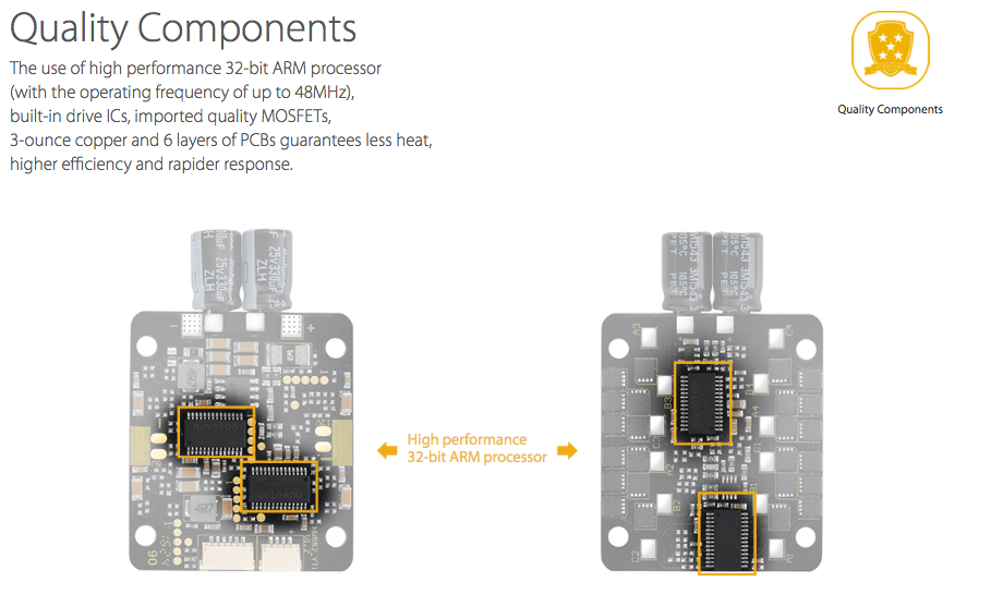 Hobbywing XRotor 20A Micro 4-in-1 ESC (2S-4S)