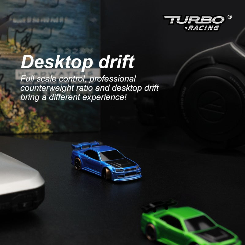 Turbo Racing C64 1/76 Scale RC Desktop Drift Car