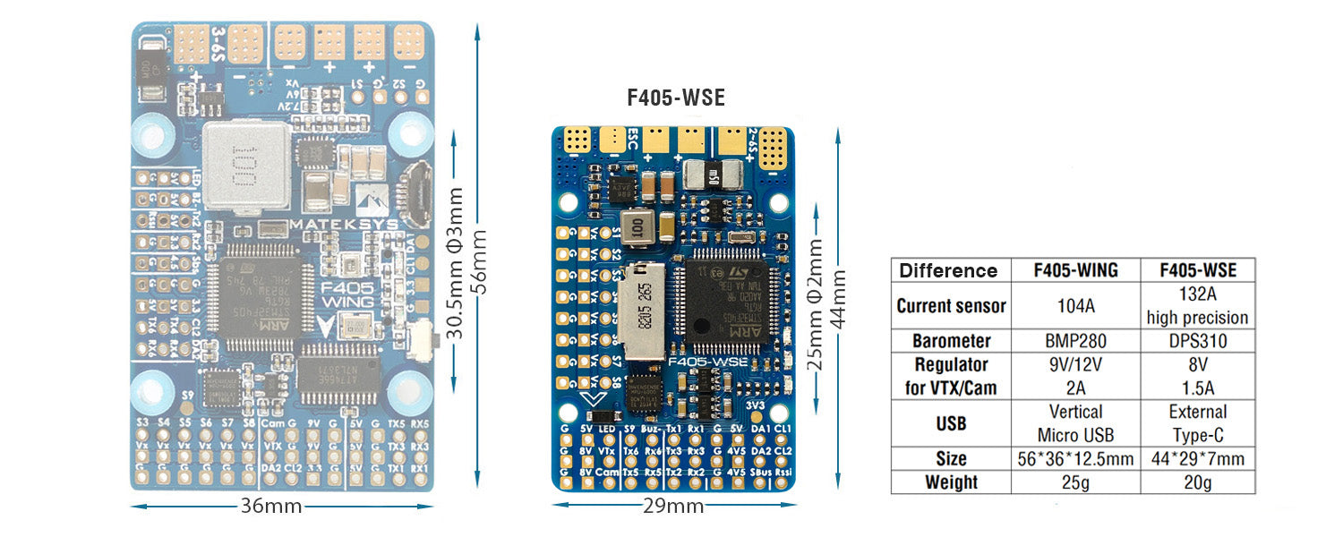 FLIGHT CONTROLLER F405-WSE