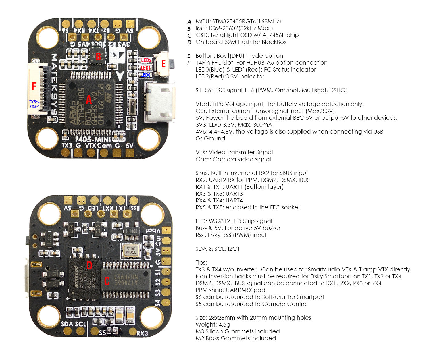 Matek F405-MINI