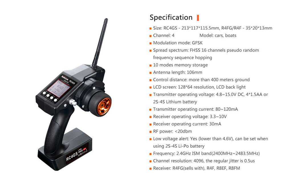 RadioLink RC4GS