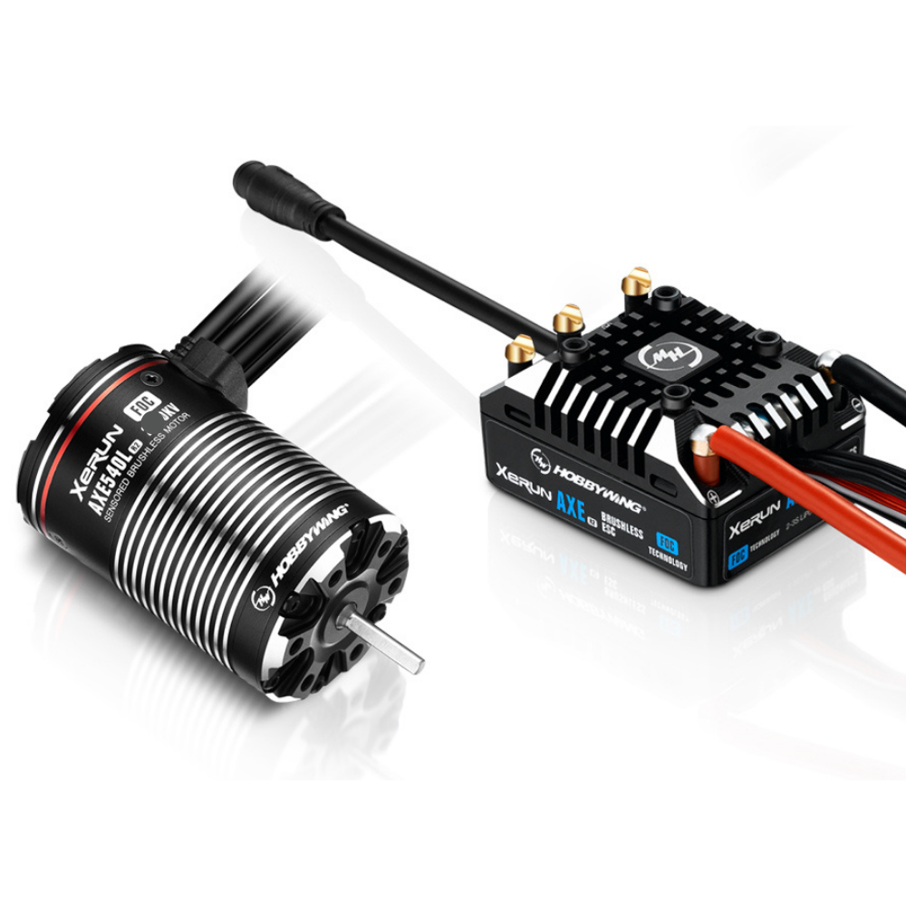 Hobbywing XeRun AXE R2 540L 2800KV Motor + 80A ESC Combo