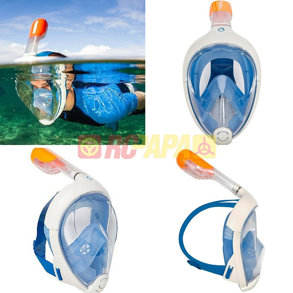 Tribord Easybreath Snorkeling Full Face Mask for Surface Scuba – RC Papa