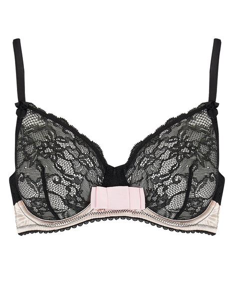 Luxury Designer Lace Bras | Comfort Triangle Padded Push Up Large Cup ...