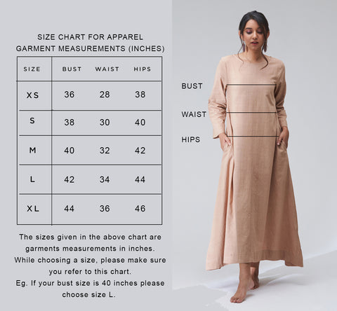 Apparel Size Chart