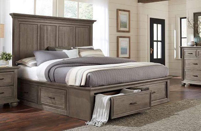 QUEEN STORAGE BED –Cardi's Furniture & Mattresses