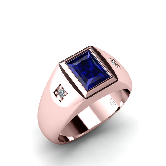 Zodiac Sign Birthstone Gold Ring – Pineal Vision Jewelry