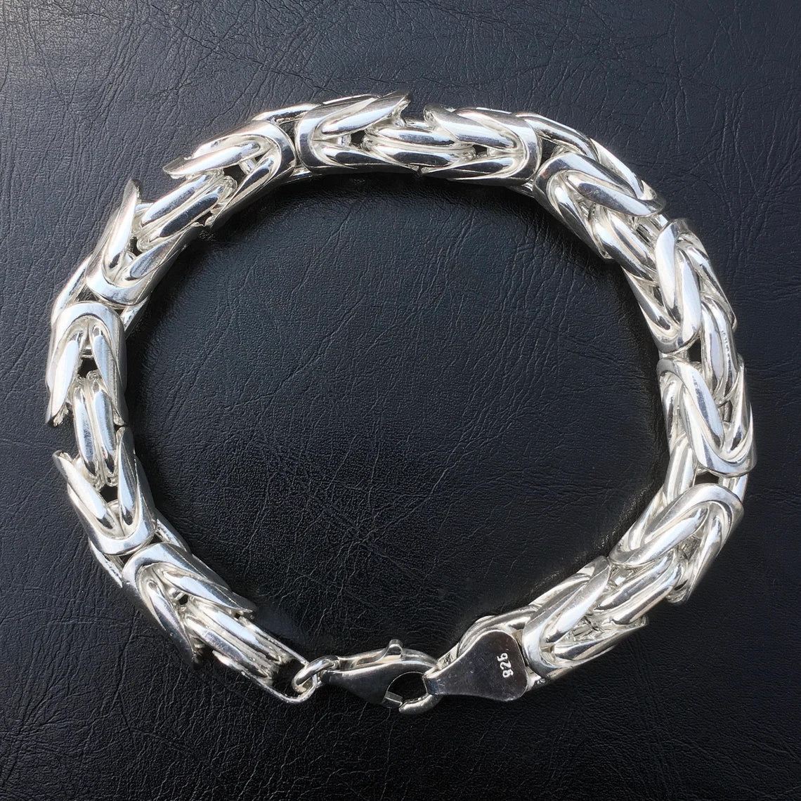 Silver chain bracelet,thick silver chain bracelet,eye bracelet,link chain  bracelet,silver eye chain bracelet,men's bracelet