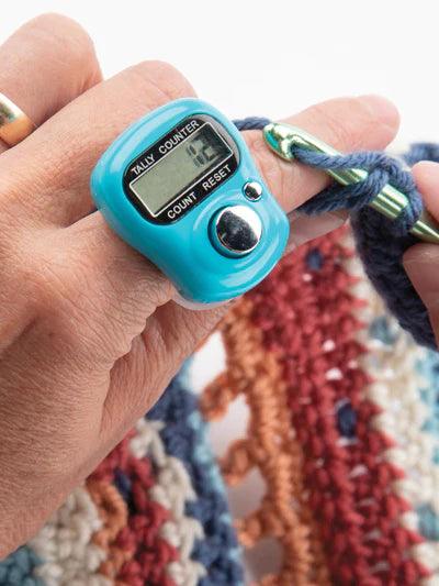 Compteur De Rangs Au Crochet, Mini Design Compact Pratique Pour Améliorer  L'efficacité Du Tricot, Apparence Mignonne, Compteur De Points à Tricoter  Pour Le Ménage.