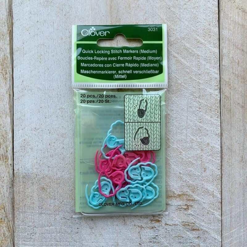 Clover Small Stitch Markers Triangle