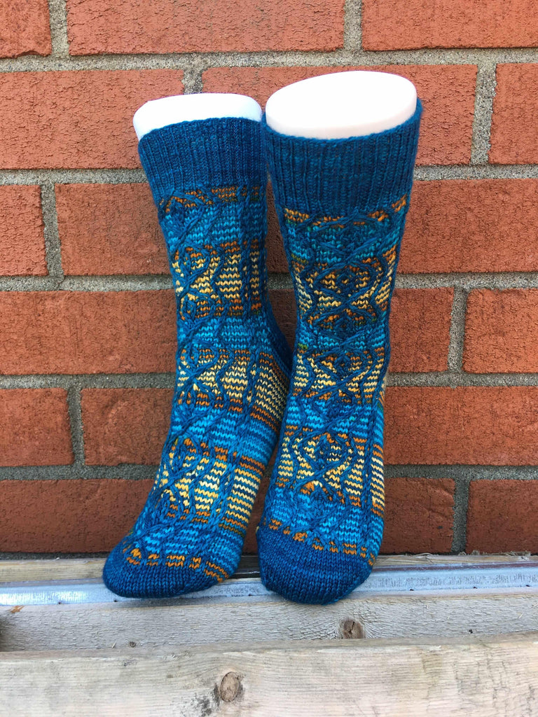 Ti Amo ♥ Sock Pattern – Les Laines Biscotte Yarns