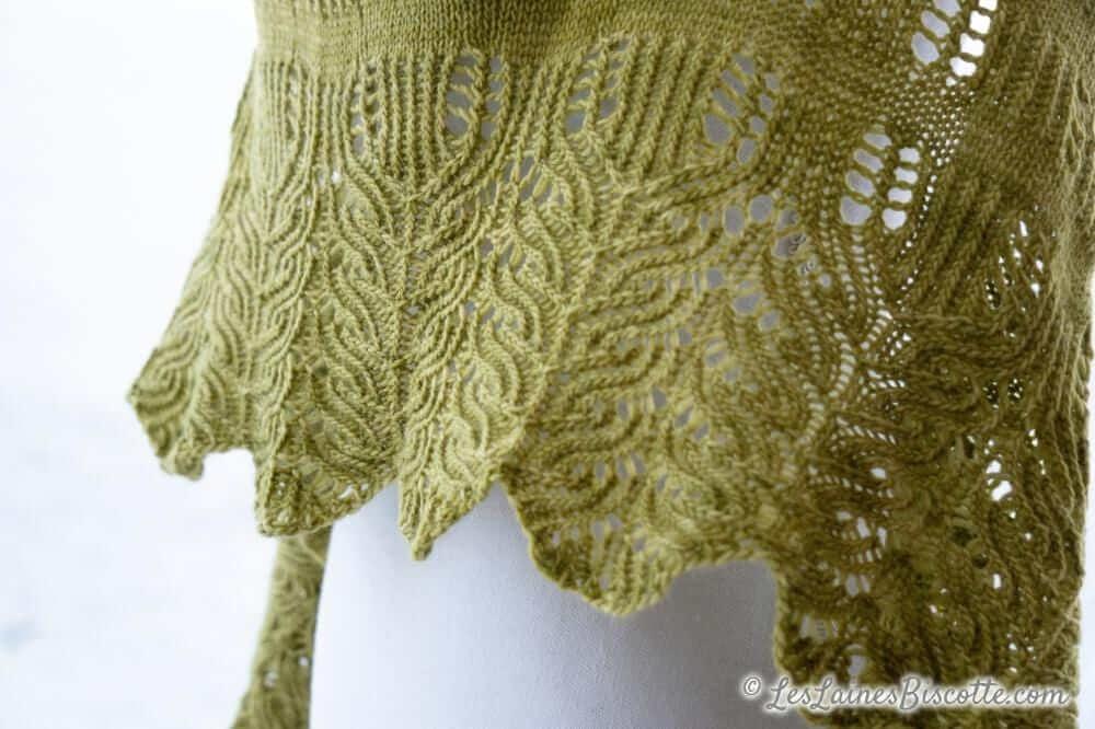 Necklace Shawl Pattern||Necklace shawl - Patron de châle