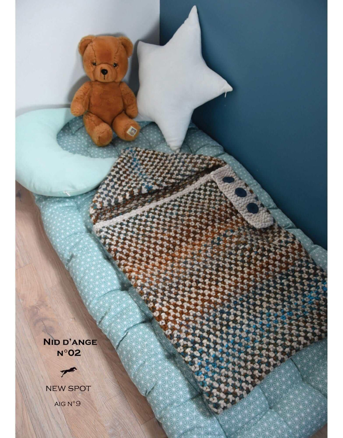 Cheval Blanc Pattern Catalog 31 No 3 Baby Sleeping Bag Les Laines Biscotte Yarns