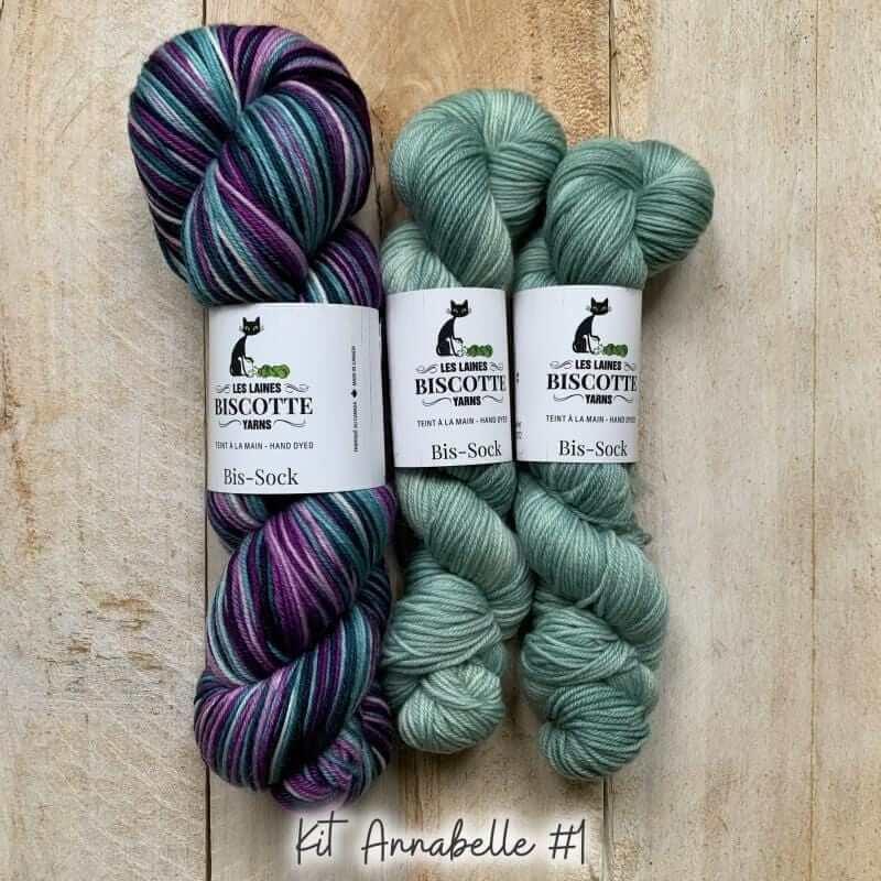 Kit Pour Tricoter La Robe De Bebe Annabelle Les Laines Biscotte Yarns