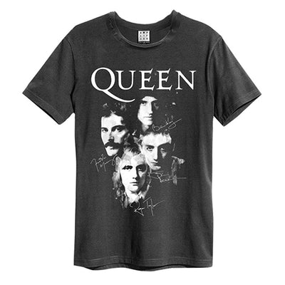 Queen 'News of The World' (Grey) Burnout T-Shirt (Large) 