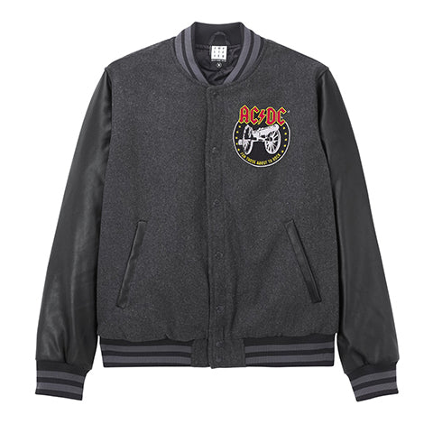 AC/DC Varsity Jacket| Wool and polyester| Backstage Originals