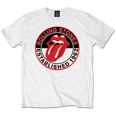 The Rolling Stones Tongue Era Amplified Men's T-Shirt| Premium 100% cotton  | Backstage Originals