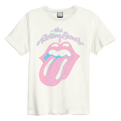 Amplified Premium Men\'s Backstage Stones cotton Originals T-shirt Vintage The Rolling | | 100%