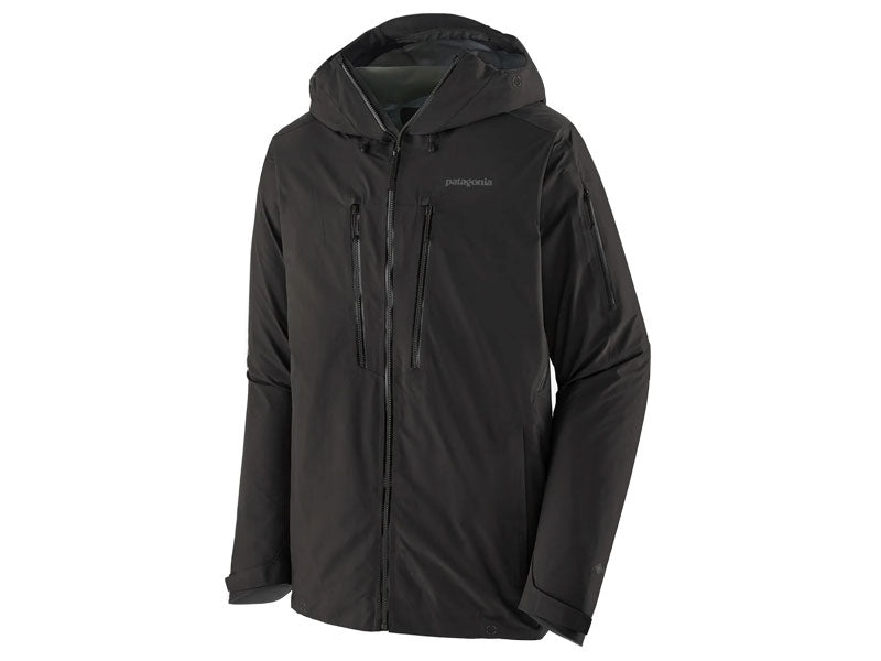 Black Patagonia PowSlayer Ski and Snowboard Men's Jacket