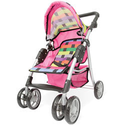 playwell double doll stroller