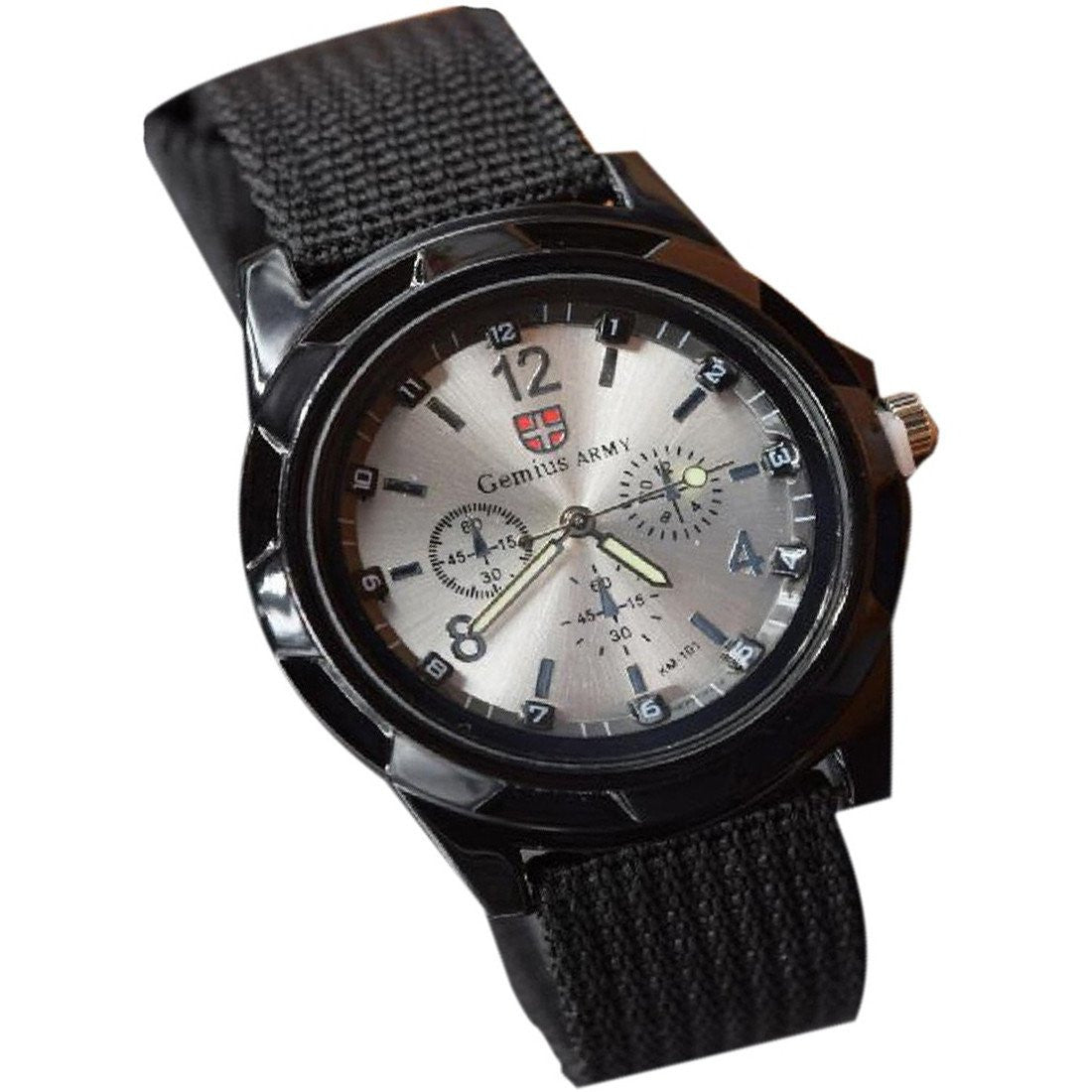 FREE Military  Style Luminous Quartz Wrist  Watch  Galaxy 