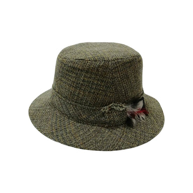 Patchwork Tweed Walking Hat — The Scottish and Irish Store