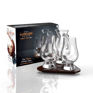 Glencairn Official Tasting Crystal Whiskey Glass CLEAR, (Set of 4) Gift Box