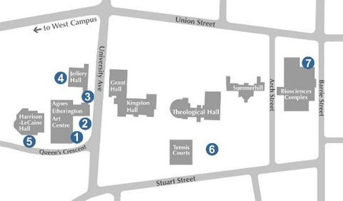 Main campus map