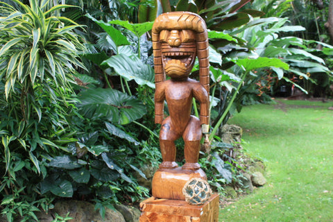 Kuka'ilimoku Tiki | God of Kamehameha 36"