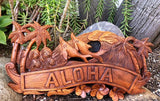 Wooden Aloha - Makana Hut