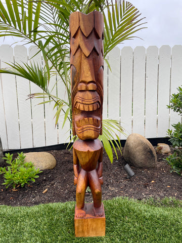 Kane Hawaiian Tiki God Replica - Makana Hut