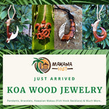Makana Hut Koa Wood 