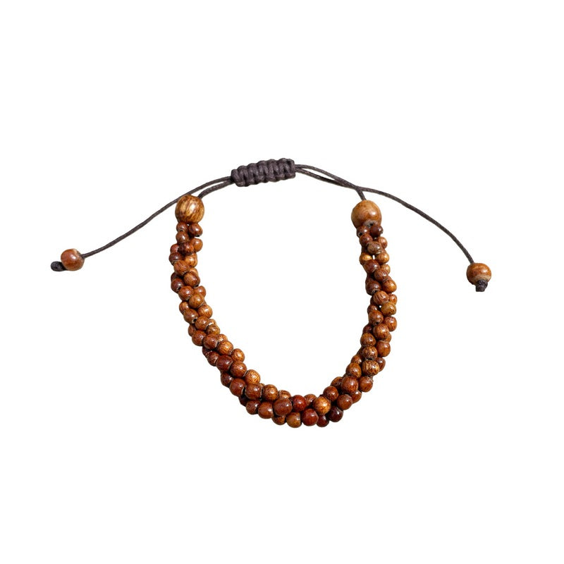 Monk Necklace Poly Brown ass3