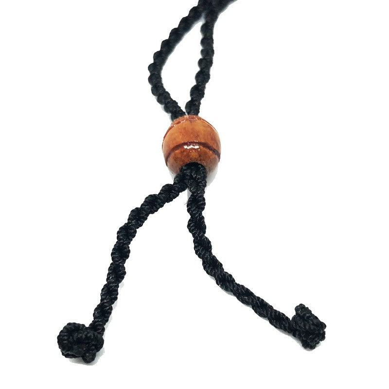 Buffalo Bone Koa Wood Fusion Hand Carved Maui Fish Hook Makua Knotted W/  Adjustable Hemp Cord Rope Hawaiian Polynesian Necklace Choker Style -   Canada