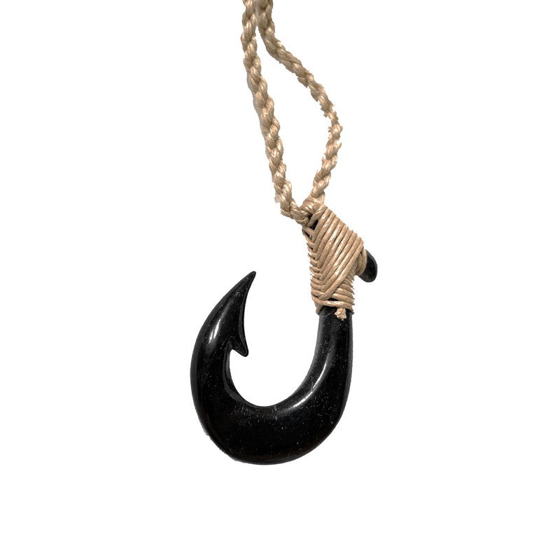 Black Bone Fish Hook | Hawaiian Makau