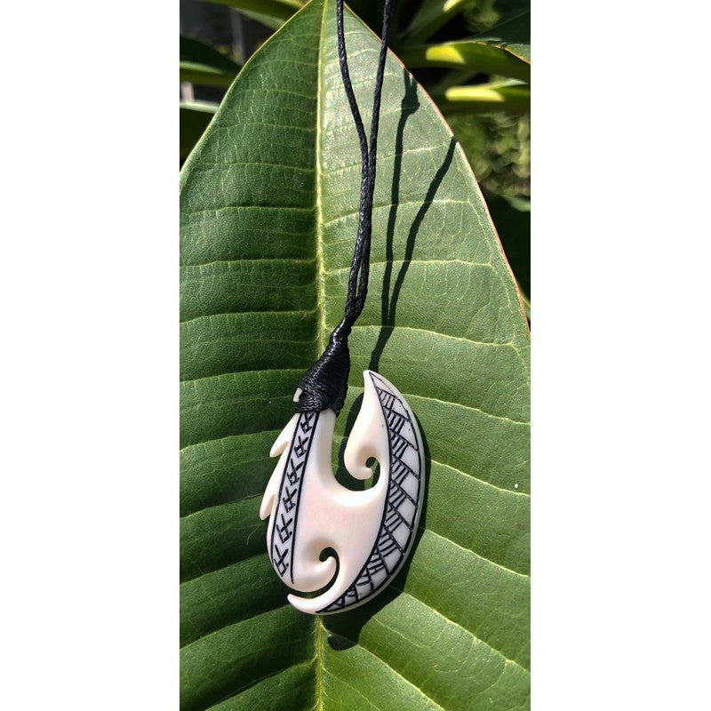 AlexOLoughlin and the Fish Hook Necklace  Bone carving, Fish hook necklace,  Wood carving patterns