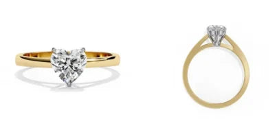 Heart Cut Engagement Rings