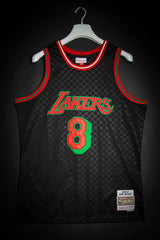 Mitchell & Ness LeBron James Lakers Lunar New Year Hardwood Classics Basketball Jersey by Devious Elements App 2XL