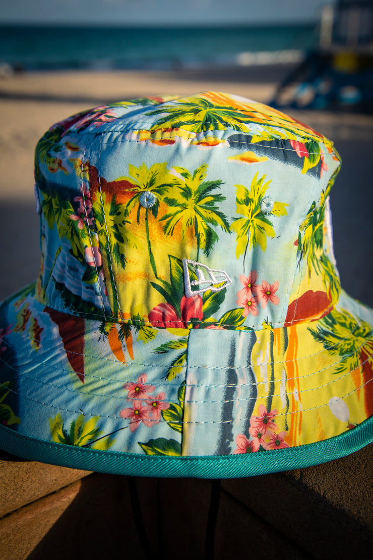 miami heat vice bucket hat