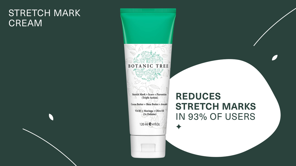 Stretch mark cream