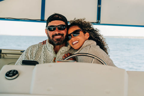 Couple in Rheos Southern Tide Sunglasses