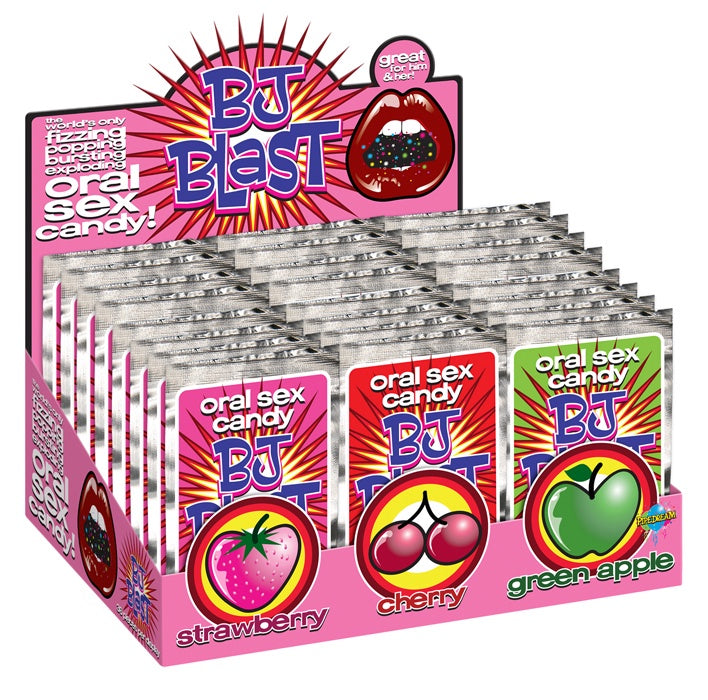 bj blast oral sex popping candy cherry flavour
