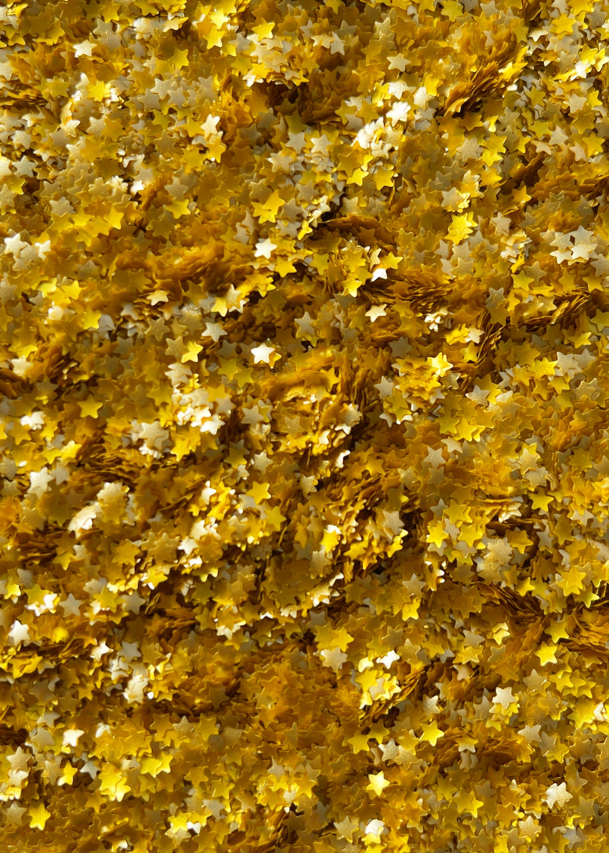 Gold Hexagons Edible Glitter, Vegan Sprinkles