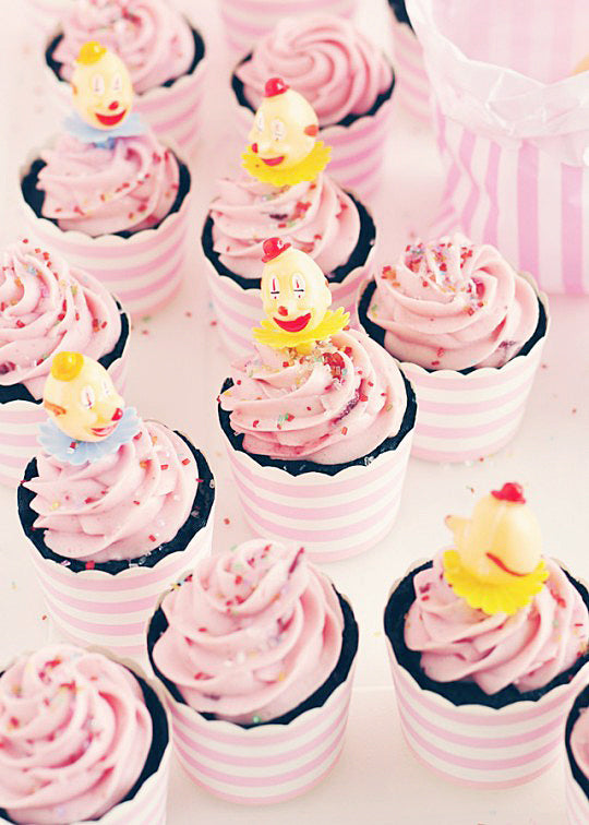 Black Velvet Cupcakes via Sweetapolita