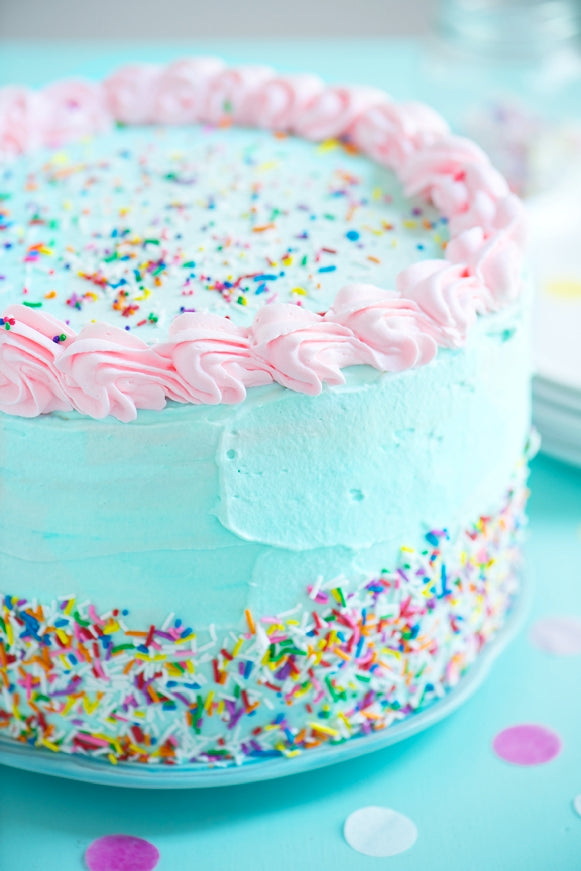 Birthday Party Ice Cream Cake via Sweetapolita