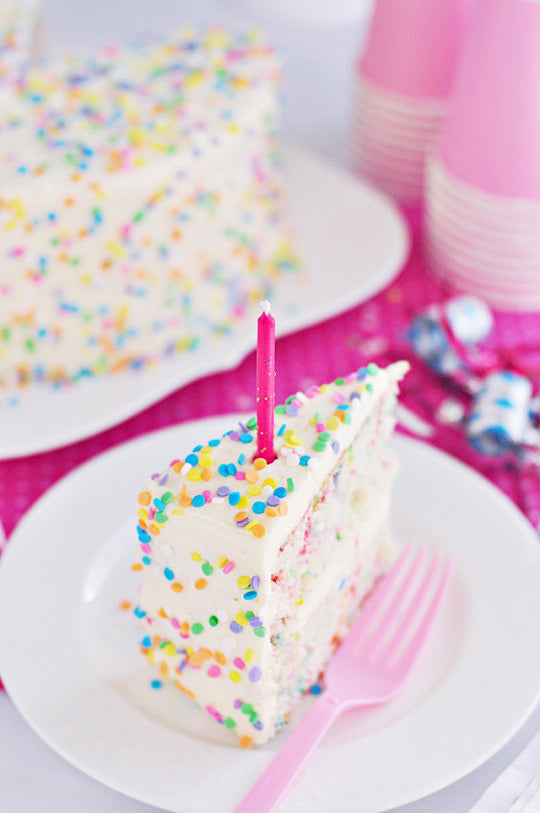 Funfetti Cake via Sweetapolita