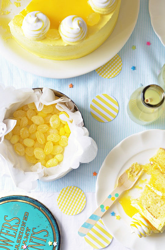 Lemon Delight Cake via Sweetapolita